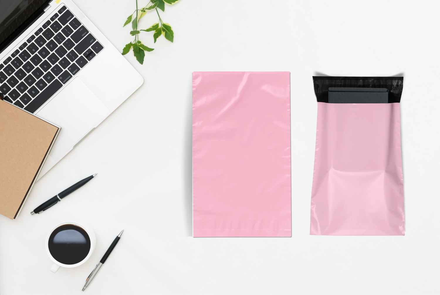 10x13 Blush Pink Poly Mailers 200 Pack